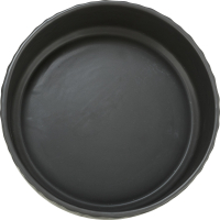 Keramiknapf schwarz