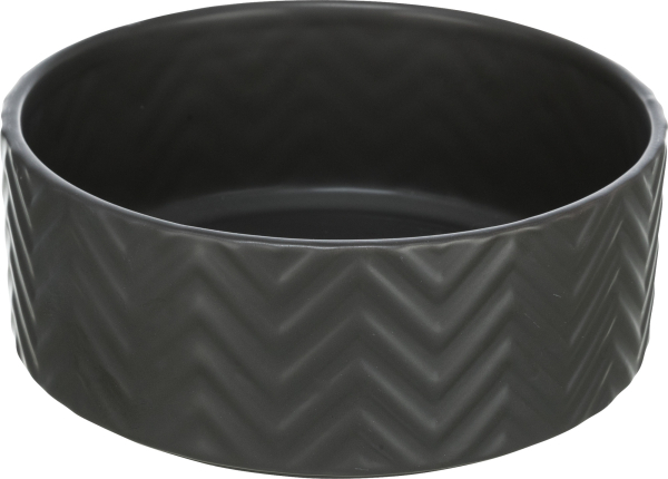 Keramiknapf schwarz 20cm