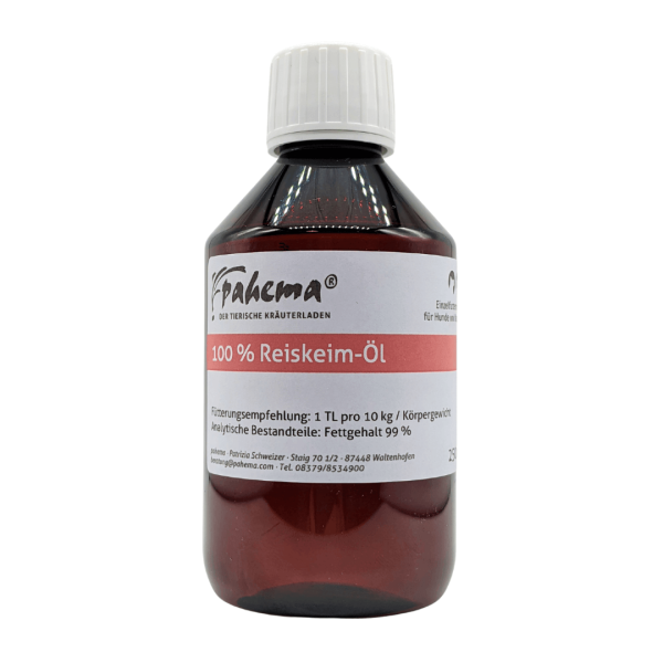 Pahema Reiskeimöl 250ml