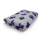 Vet Bed - 2 farbig Pfoten - Grau Violette 75x50cm