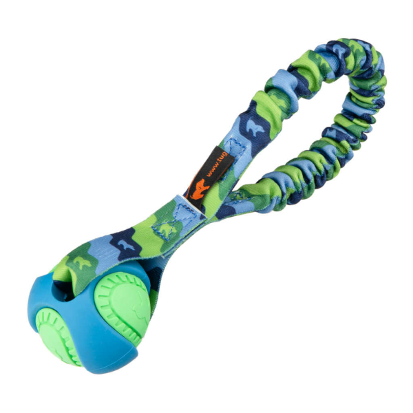 Tug-E-Nuff - Pocket Power Ball Bungee Grün