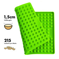 Halbkugel Backmatte Medium (1,5cm) Grün