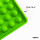 Halbkugel Backmatte Medium (1,5cm) Grün