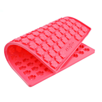 Kleeblatt Backmatte Medium (2,4cm) Rosa