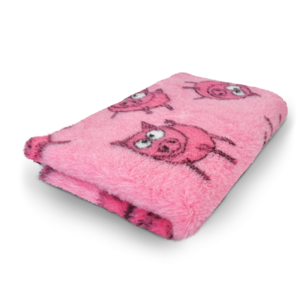 Vet Bed - 3 farbig Schweinchen - Pink