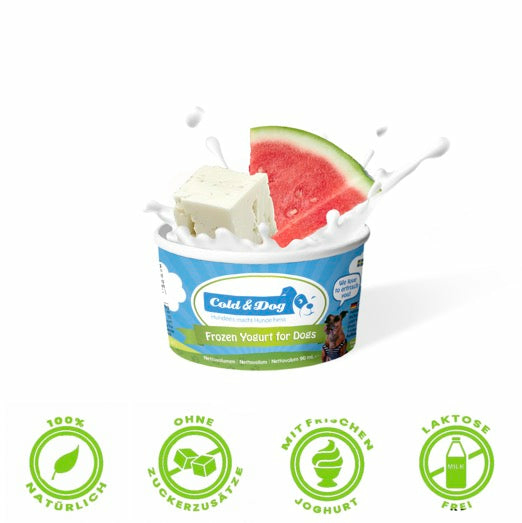 Hundeeis der Wassermelonen Spritz