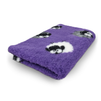 Vet Bed - Lila - mit Schafen