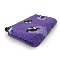 Vet Bed - Lila - mit Schafen