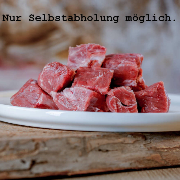 Barfgold Lammfleisch durchwachsen (gewürfelt)