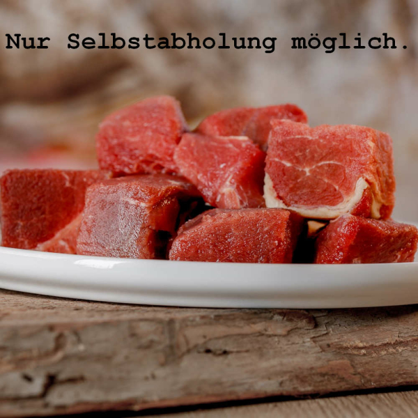 Barfgold Pferdemuskelfleisch (gewürfelt)