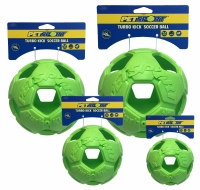 Petsport Turbo Kick Soccer Ball 6,25cm  Grün