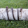 Fettlederleine 1,35m mit Handschlaufe chrom 8mm Dunkelbraun